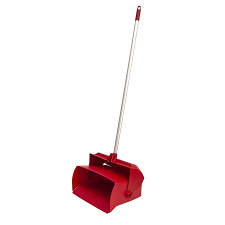 R. S. Quality Products Color Coded Lobby Dustpan and Handle (No broom) - RED 630017-R